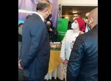 پوشش جالب دختر  «شیخ‌السفرا» در دیدار وزیر خارجه ایران +عکس