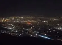 تصاویر حمله اسرائیل به تهران از ایستگاه ۲ توچال+فیلم   