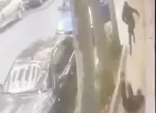 فیلم منتشر شده از لحظه حمله سارقان به علی دایی