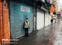 پلیس از تردد در ساعات ممنوعه جلوگیری می‌کند