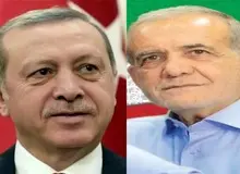 آرزوی موفقیت اردوغان برای پزشکیان
