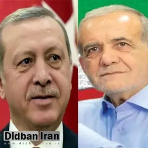 آرزوی موفقیت اردوغان برای پزشکیان
