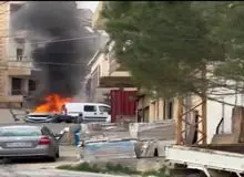 حمله پهپادی اسرائیل به جنوب لبنان ۲ کشته و ۵ زخمی+ فیلم‌