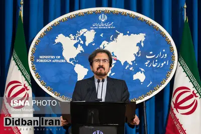 قاسمی: ظریف با قوت تمام به انجام وظایفش مشغول است/ درخواستی ازسوی اژهای به وزارت خارجه ارسال نشده است