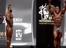 قهر هادی چوپان پس از نایب قهرمانی در مسترالمپیا+فیلم 