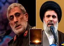 ادعای دیلی میل: ارتش اسرائیل در بمباران هوایی سردار اسماعیل قاآنی و هاشم صفی الدین را هدف قرار داده است