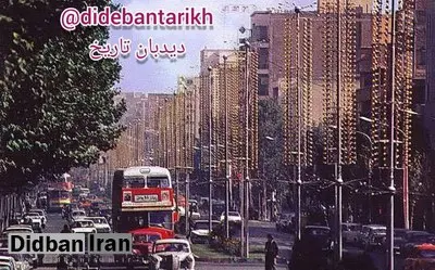 خیابان ویلا تهران در سال ۱۳۴۶+عکس