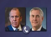 محور گفت‎وگوی تلفنی لاوروف و تیلرسون
