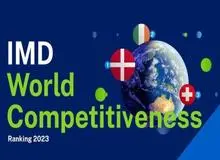 نقشه رتبه بندی رقابتی ترین اقتصادهای جهان در سال ۲۰۲۳