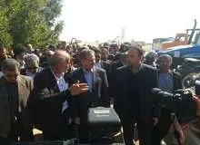 معاون اول رئیس جمهوری ازرونداجرایی طرح 550 هزار هکتاری در رامشیر دیدن کرد