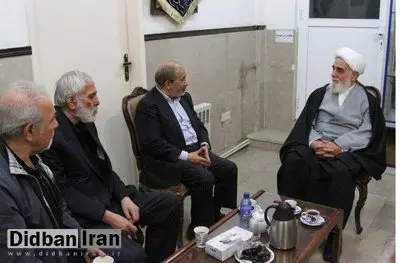 حضور ناطقنوری در مراسم روضه حزب موتلفه