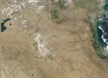 جدید‌ترین تصویر ناسا؛ دریاچه ارومیه به طور کامل خشک و محو شد