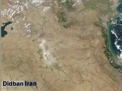 جدیدترین تصویر ناسا؛ دریاچه ارومیه به طور کامل خشک و محو شد
