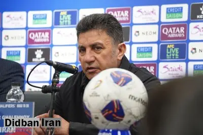 قلعهنویی: مقابل قطر ۷ بازیکن را نداریم/ به دنبال جایگاه بهتر در سیدبندی هستیم