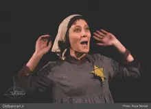 گزارش تصویری دیده بان ایران از اجرای نمایش ارکستر زنان آشویتس 