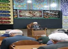 کاظم صدیقی بالاخره رویت شد/ سخنرانی امام جمعه پیشین تهران روی منبر مسجد جامع ازگل + تصویر