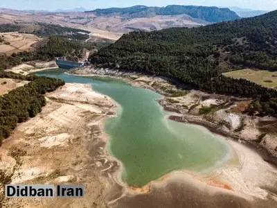 سد لار رکورددار فرار آب در بین سدهای دنیاست/ ۹۹ درصد مخزن عظیم این سد خالی شد