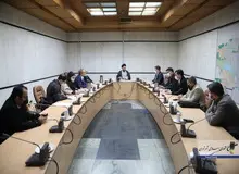 نشست معارفه و مشورتی جمعی از اعضای هیات مدیره سازمان نظام مهندسی ساختمان استان تهران با رئیس کمیسیون عمران شورای استان تهران دکتر سید محمد آقامیری