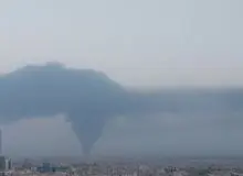 علت دود اطراف سایت هسته‌ای اصفهان اعلام شد