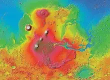 کشف ساختارهایی مرموز زیر سطح مریخ