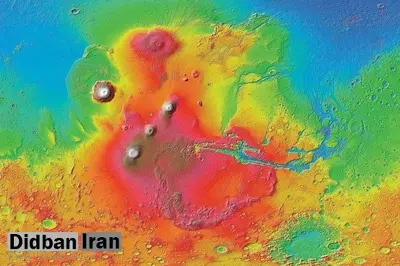 کشف ساختارهایی مرموز زیر سطح مریخ