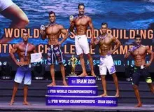 ایران قهرمان پرورش اندام جهان شد