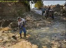 وقوع سیل در کاشان/ امدادرسانی در نائین و آران و بیدگل ادامه دارد