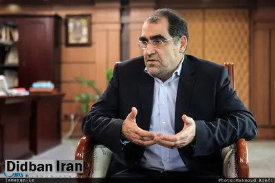 وزیر بهداشت: دولت زلزلهزدگان کرمانشاه را تنها نگذاشته است
