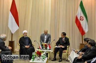 برنامه دیدارها و محور گفتگوهای رئیس جمهور اندونزی در ایران
