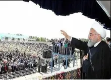 روحانی: از رهبری و نیروهای مسلح تشکر می‌کنم