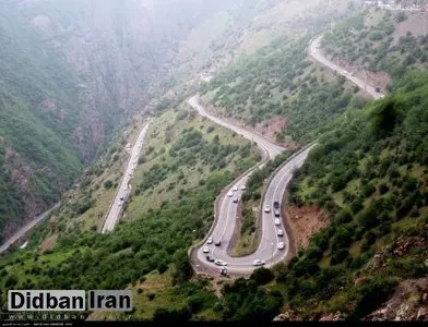 24 و 25 اسفند جاده چالوس یک طرفه می‌شود