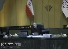 فیلم | درگیری لفظی حاجی‌دلیگانی و لاریجانی در مجلس/ لرزیدن دست لاریجانی از عصبانیت 