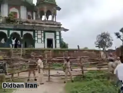 حمله گروهی از هندوها به یک زیارتگاه مسلمانان در هند 
