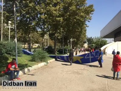 دستگیری دختران مردنما در ورزشگاه آزادی قبل از شروع دربی 88