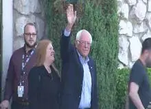 سکته قلبی رقیب انتخاباتی ترامپ تایید شد/ “سندرز”به زودی به رقابت بر می گردم