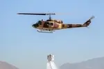 پرواز ۷ فروند بالگرد برای مهار آتش جنگل الیت