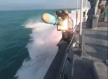 انهدام شناور‌های هدف با موشک کروز در رزمایش سپاه