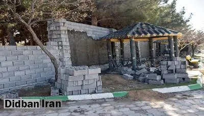 شهردار بجنورد دیوار کشی میان زنان و مردان را تایید کرد؛  دور تا دور پارک آفرینش و روی پل را برای زنان دیوار کشیدیم!