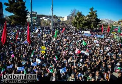 پاسخ وحدت آفرین ملت علیه ناآرامی ها