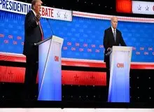 دعوای بایدن و ترامپ بر سر ایران در نخستین مناظره انتخاباتی
