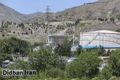 انتشار دود احتمالی از انبار نفت شهران