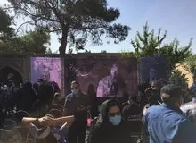 گزارش تصویری از مراسم تشییع پیکر زنده یاد محمدعلی کشاورز