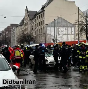 برخورد خودرو با جمعیت در مونیخ؛ ۲۰نفر زخمی شدند