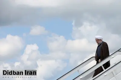 روحانی وارد آستانه شد