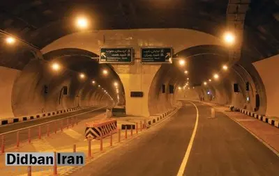 هر دو مسیر تونل نیایش تهران امشب مسدود میشود
