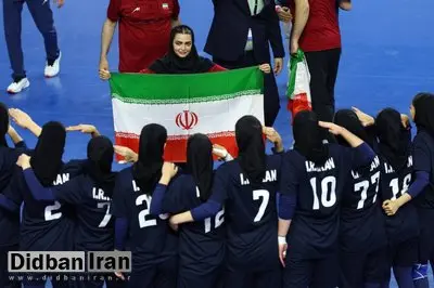قهرمانی دختران هندبالیست ایران در بازیهای آسیایی جوانان