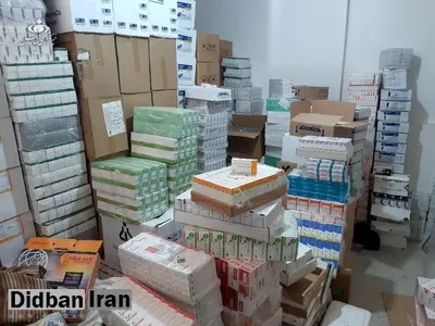 کشف دارو و تجهیزات پزشکی از انبار شرکتی در شمال تهران
