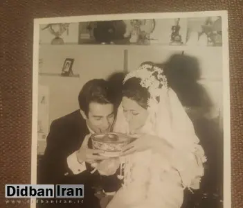 جوانی مریم امیرجلالی در لباس عروسی + عکس