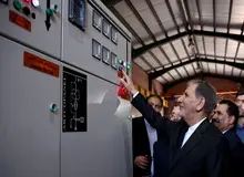 بهره برداری از پروژه ارتقاء کیفیت آب شرب جنوب تهران با حضور معاون اول رییس جمهور