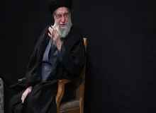 چهارمین شب عزاداری شهادت حضرت زهرا(س) با حضور رهبر انقلاب برگزار شد
